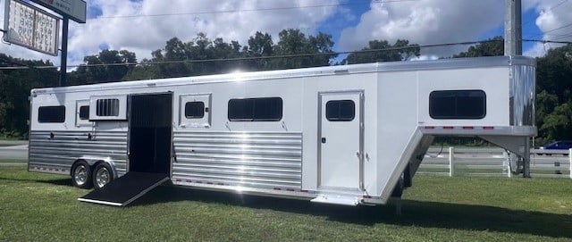 2024 Cimarron Norstar Head to Head  6 Horse Straight Load Gooseneck Horse Trailer SOLD!!! 
